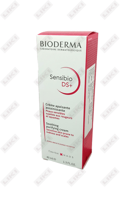 Bioderma Sensibio DS + tozalovchi yuz kremi 40 ml