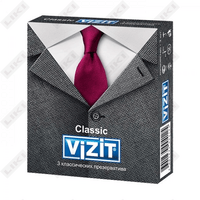 Купить Презервативы Vizit Classic 3 шт. Презервативы Vizit Classic 3 шт.