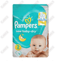 Sotib olish Pampers yangi chaqaloq tagliklari-quruq Mini 2 4 dan 8 kg gacha 16 dona Pampers yangi chaqaloq tagliklari-quruq Mini 2 4 dan 8 kg gacha 16 dona