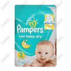 Подгузники для детей Pampers New Baby-Dry Mini 2 от 4 до 8 кг 16 шт