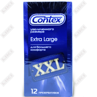 Contex Extra large prezervativlari 12 dona