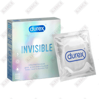 DuReX Invisible prezervativlari 3 dona