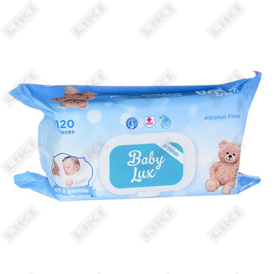 Салфетки влажные Elma Baby Lux освежающие 120 шт.