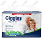 Подгузники для взрослых Giggles размер L 30 шт