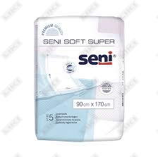Bezi gigienik changni yutish SENI Soft super hajmi 90 sm х 1,7 m 5 dona