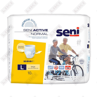 Подгузники-трусы для взрослых Seni Active Normal Large 10 шт.