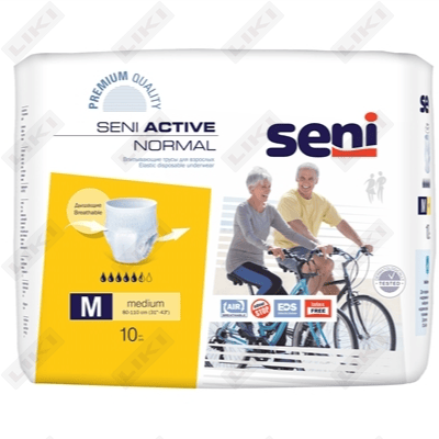 Kattalar uchun taglik shimlari Seni's Active Normal Medium 10 dona
