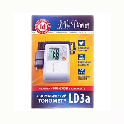 Tonometr avtomatik Little Doctor LD-3A (Litl Doktor LD-3A) tarmoq adapteri bilan