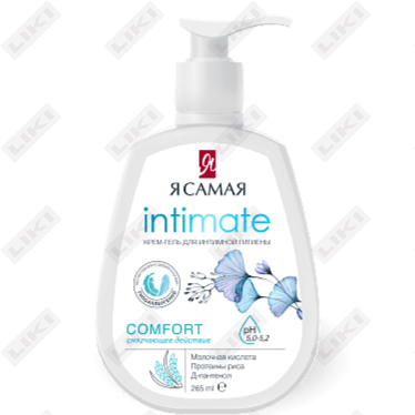 Intim gigiena uchun krem jeli men eng qulayman yumshatuvchi ta'sir 265 ml