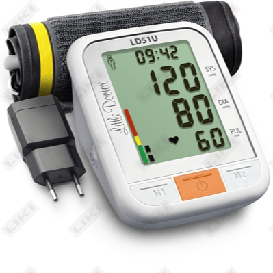 Tonometr avtomatik Little Doctor LD-51U (Litl Doktor LD-51U) tarmoq adapteri bilan