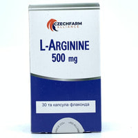 L-Аргинин капсулы по 500 мг №30 (флакон)