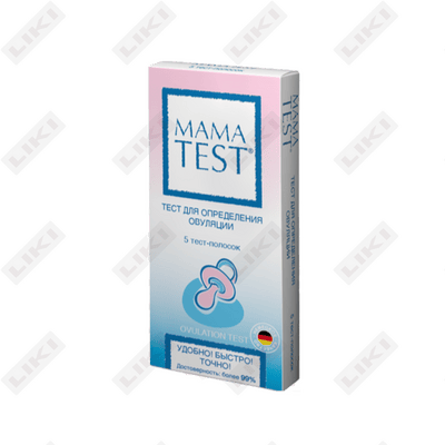 Test Mama testi ovulyatsiyani aniqlash diagnostikasi, 5 ta chiziq