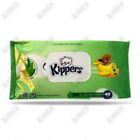 Aloe ekstrakti bilan nam Kippers salfetkalari 48 dona