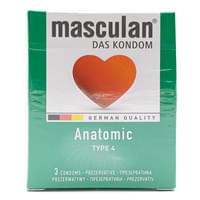 Prezervativlar Masculan Anatomik (Maskulan Anatomik) 3 dona.