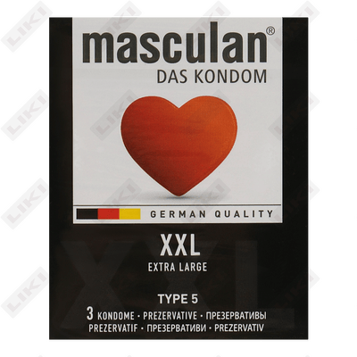 Prezervativlar Masculan Extra Large (Maskulan Extra Lardj) 3 dona.