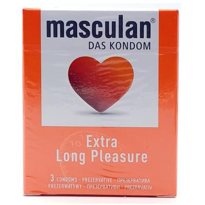 Prezervativlar Masculan Extra Long (Maskulan Extra Long) 3 dona.