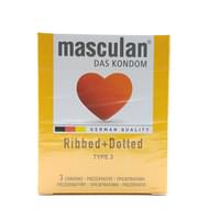 Презервативы Masculan Ribbed + Dotted 3 шт.