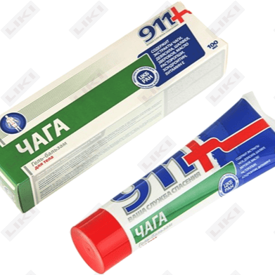 Tana uchun jel balzam 911 chaga qo'shma og'riqlar uchun 100 ml