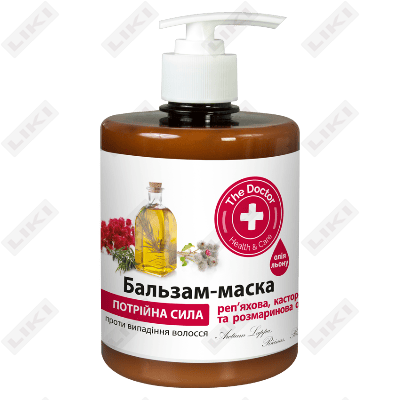 Balzam niqobi uy shifokori uch marta quvvat 500 ml