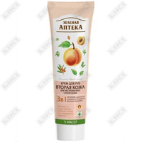 Sotib olish Zelyonaya Apteka Qo‘l kremi 3 tasi 1 da "Ikkinchi teri" 100 ml Zelyonaya Apteka Qo‘l kremi 3 tasi 1 da "Ikkinchi teri" 100 ml