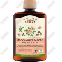 Tana yog'i yashil dorixona massaj kompleksi 5 dan 1200 ml gacha