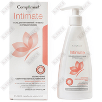 Купить Гель для интимной гигиены Compliment Intimate Пребиотический 250 мл Гель для интимной гигиены Compliment Intimate Пребиотический 250 мл