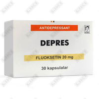 Depres kapsulalari 20 mg №30 (3 blister х 10 kapsula)