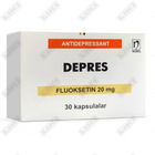 Depres kapsulalari 20 mg №30 (3 blister х 10 kapsula)