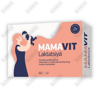 Mamavit laktatsiya kapsulalari № 60 (3 blister х 20 kapsula)