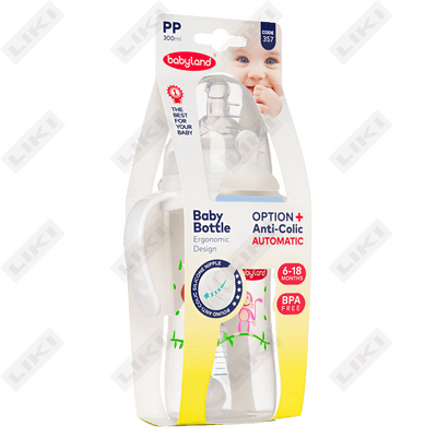 Бутылочка для кормления Baby Land С357 300 мл