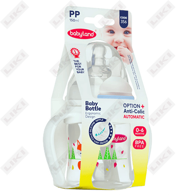 Бутылочка для кормления Baby Land С356 150 мл