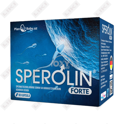 Sperolin Forte kapsulalari №90 (9 blister х 10 kapsula)