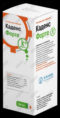 Каденс Форте раствор д/инф. по 100 мл (флакон)
