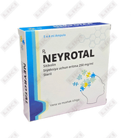 Neyrotal eritma D / in. 250 mg/ml 4 ml № 5 (ampulalar)