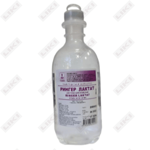 Ringer laktat Radiklari D/infning eritmasi. 200 ml (shisha)