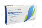 Siprofin tabletkalari 250 mg №10 (blister)