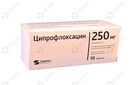 Siprofloksatsin sintezi 250 mg № 10 tabletka (blister)