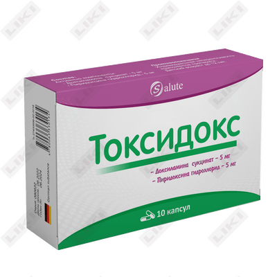 Toksidoks kapsulasi №10 (blister)