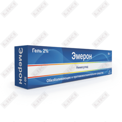 Эмерон гель 2% по 50 г (туба)