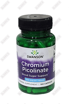 Chromium Picolinate капсулы по 200 мг №100 (флакон)