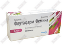 Флутафарм Фемина таблетки по 0,125 г №30 (3 блистера х 10 таблеток)