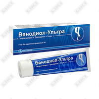 Venodiol-Ultra gel D / tashqi. taxminan har biri 50 g (Tuba)