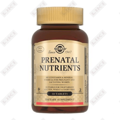 Solgar Prenatabs tabletkalari №60