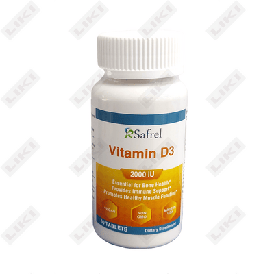 Safrel vitamin D3 kapsulalari 2000 iu №60