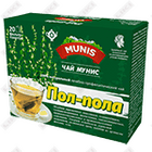 Munis yarim qavat o'simlik choyi 2 g №20 (filtr paketlari)