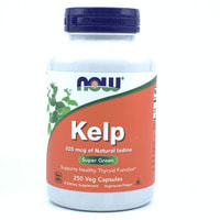 Now (Nau)  Kelp (Natural Yod Laminaria) kapsulalari 325 mg №250
