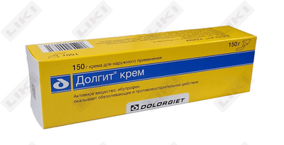 Долгит крем по 150 г (туба)