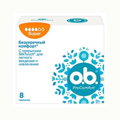 Тампоны O.B. ProComfort Normal 8 шт.