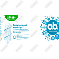 Tamponlar O.B. ProComfort (Obi ProKomfort) Super Plus 16 dona.