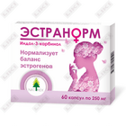 Купить Эстранорм капсулы по 250 мг №60 (6 блистеров х 10 капсул) Эстранорм капсулы по 250 мг №60 (6 блистеров х 10 капсул)